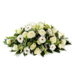 Rouwarrangement Wit Gemengd