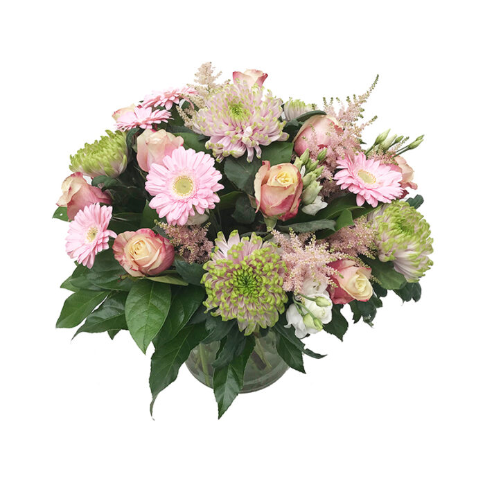 Licht Roze Boeket - Afbeelding 1