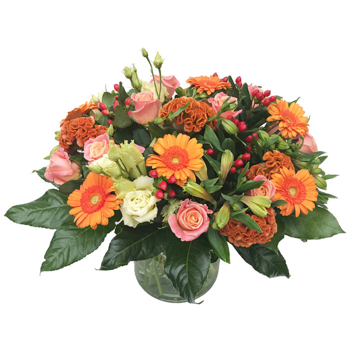 Oranje Boeket - Afbeelding 1