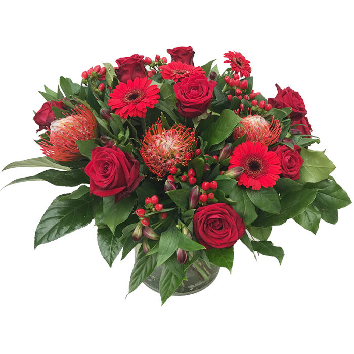Rood Boeket - Afbeelding 1